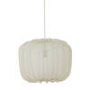 Light and Living hanglamp - wit - textiel - 2963527