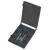 The Living Store Puntlasfrees Set - HSS - Professioneel - 10.7 x 8.2 x 3 cm - 2 freeskronen - 4 puntlasfrezen - 1