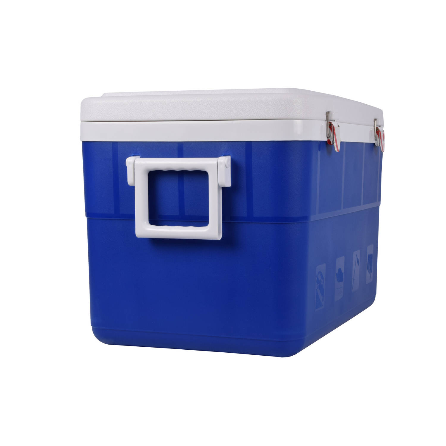 Koelboxen blauw Voor Camping 45 Liter Auto Koelbox Draagbare 50x39x38 cm Mini Kleine Koelboxen