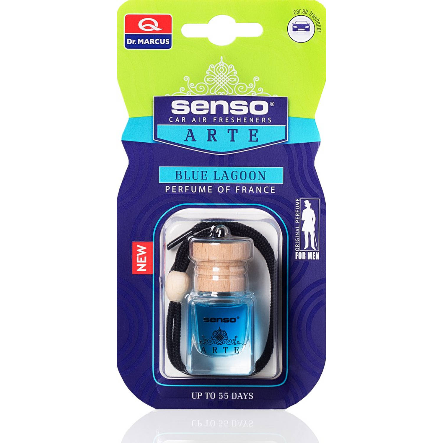 Dr. Marcus Senso Arte Blue Lagoon autogeurtje met neutrafresh technologie 6 ml
