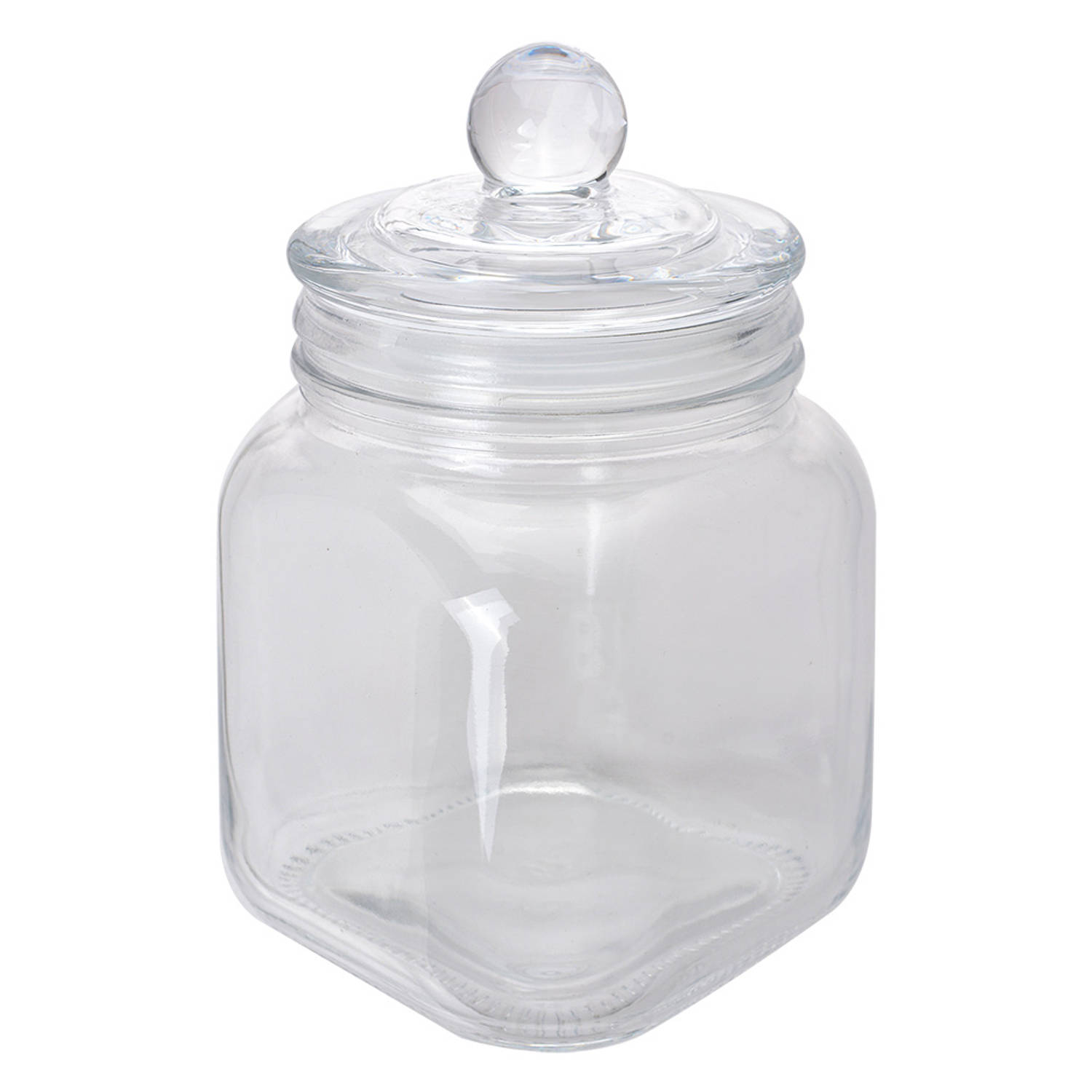 Clayre & Eef Voorraadpot 750 ml Transparant Glas