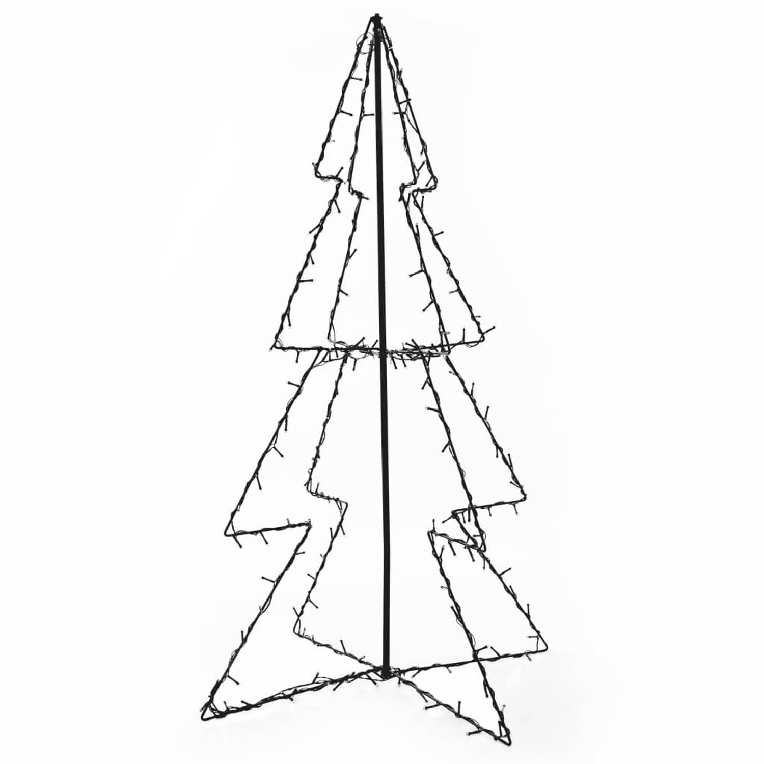 The Living Store Kerstboomverlichting LED 160 LEDs 78 x 120 cm Waterbestendig