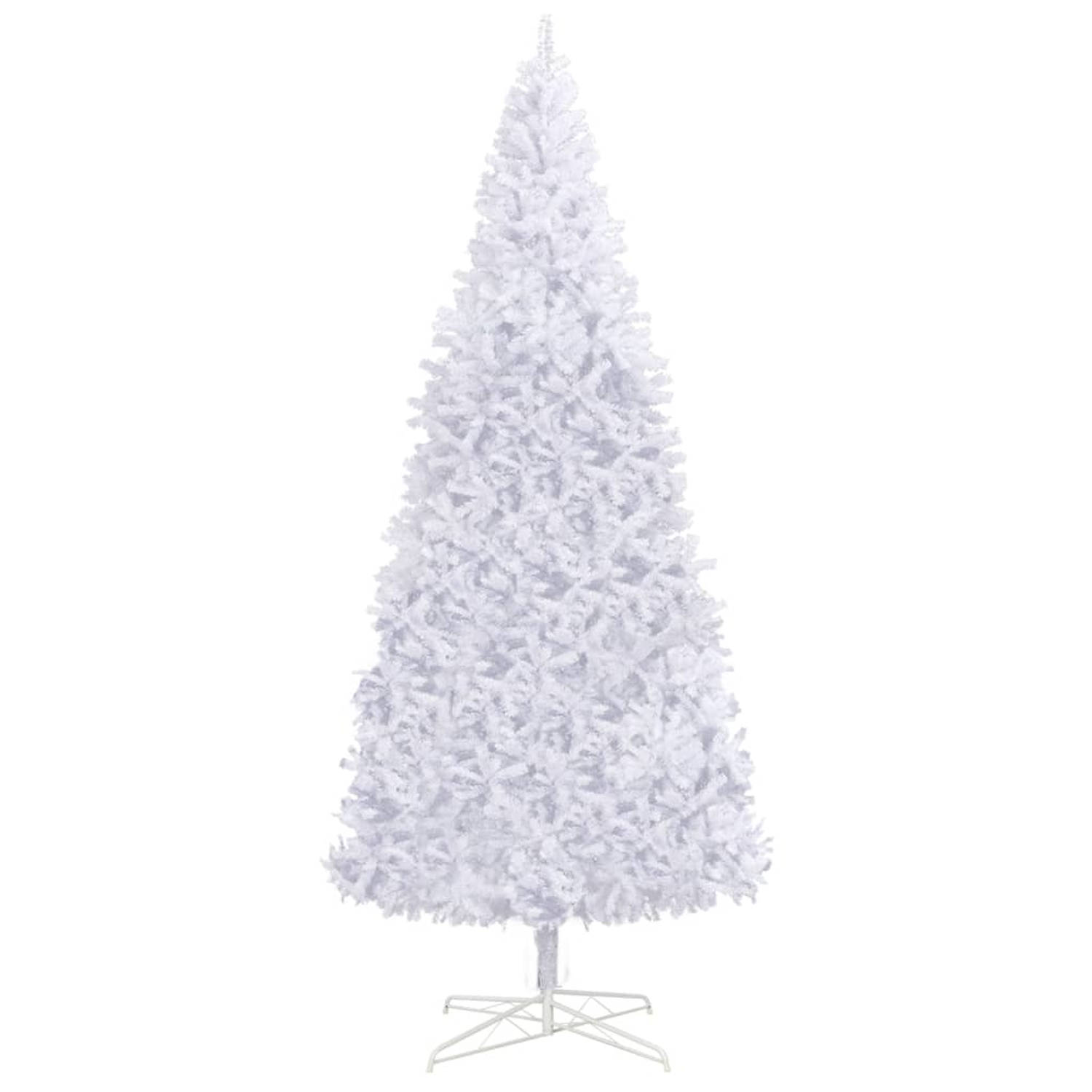 The Living Store Kunstkerstboom - Extra Groot - PVC - 400cm - Wit