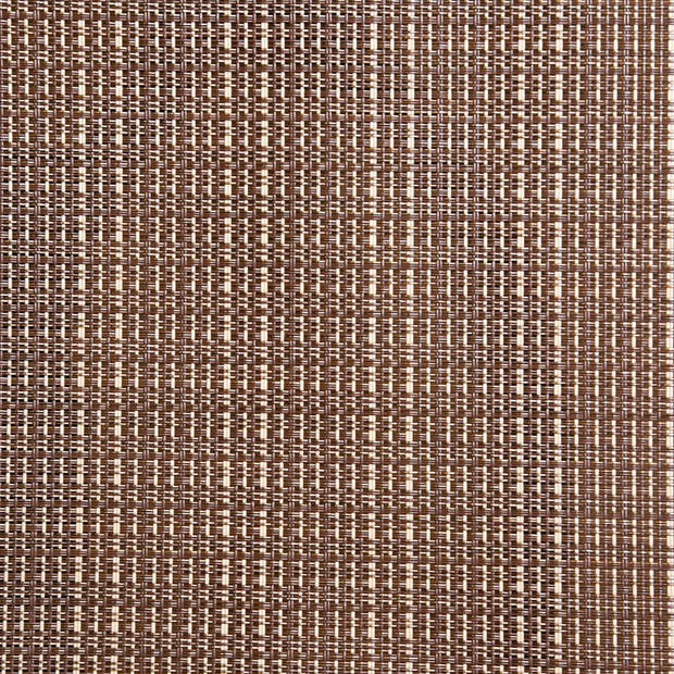 The Living Store Tuinstoelen - Draaibaar - Set van 2 - Bruin - Textileen en gepoedercoat staal - 57.5 x 72 x 94.5 cm