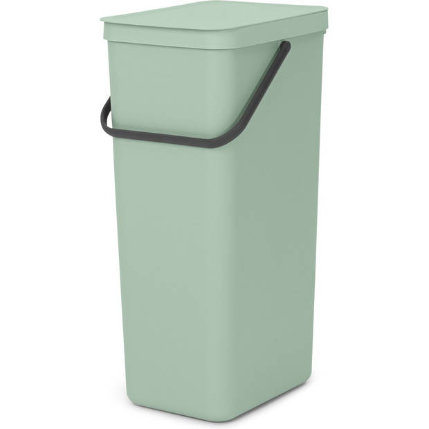 Brabantia Sort & Go prullenbak - jade groen - 40 L