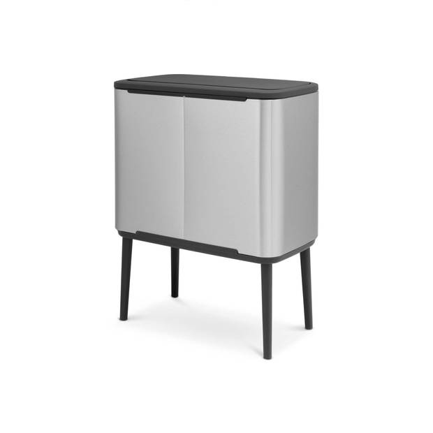 Brabantia afvalemmer Bo Touch Bin 36 L, mat staal FPP (661607)