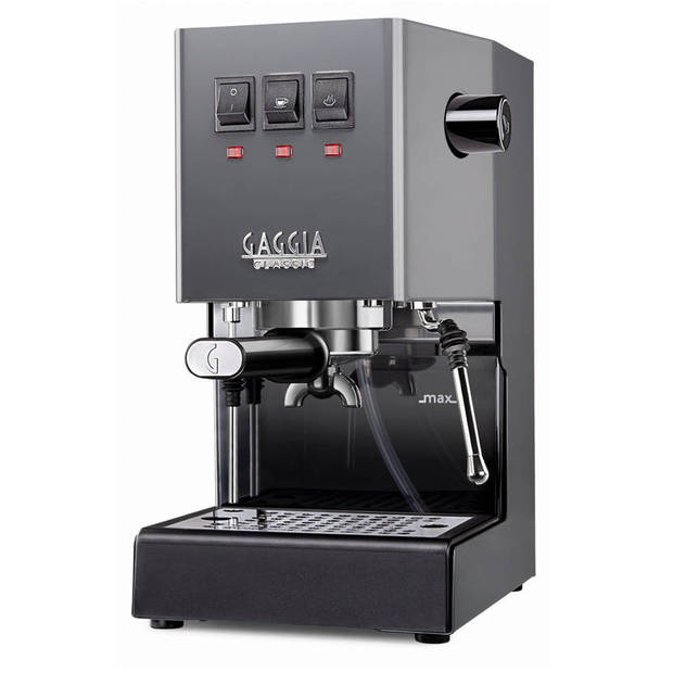 Gaggia Classic Evo RI9481/16 espresso apparaat - donkergrijs - 2 kopjes