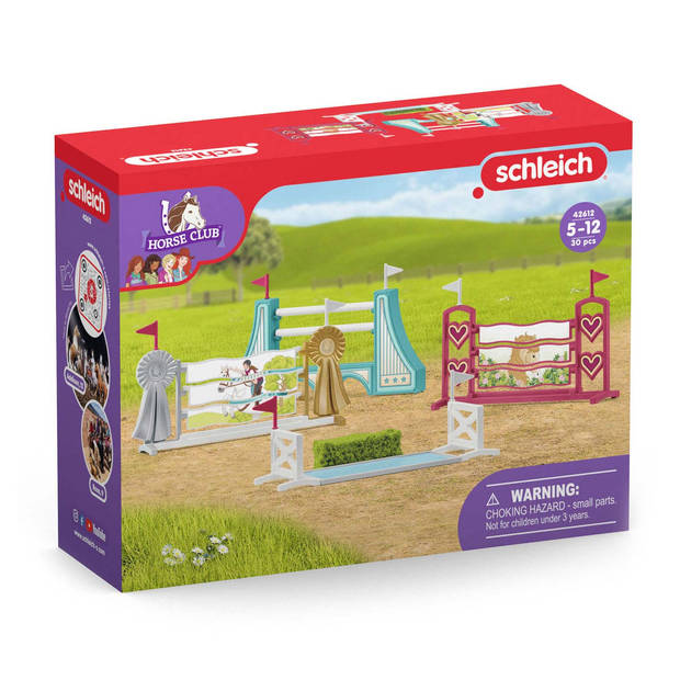 Schleich Paardenaccessoires voor de hindernisbaan 42612