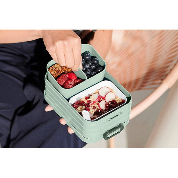 Bento lunchbox Take a Break midi - Vivid blue