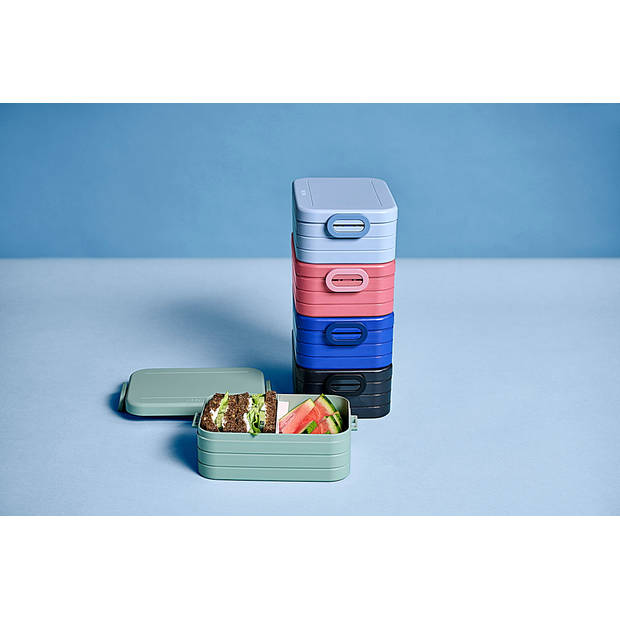 Mepal - Giftset Onderweg (lunchbox Take a Break + waterfles Ellipse) - Vivid mauve