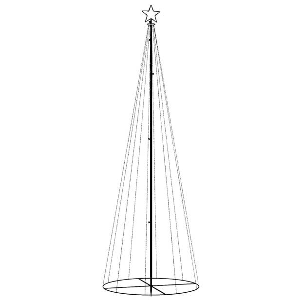 The Living Store LED Boom Kerstverlichting 310 Blauwe LEDs 100x300 cm