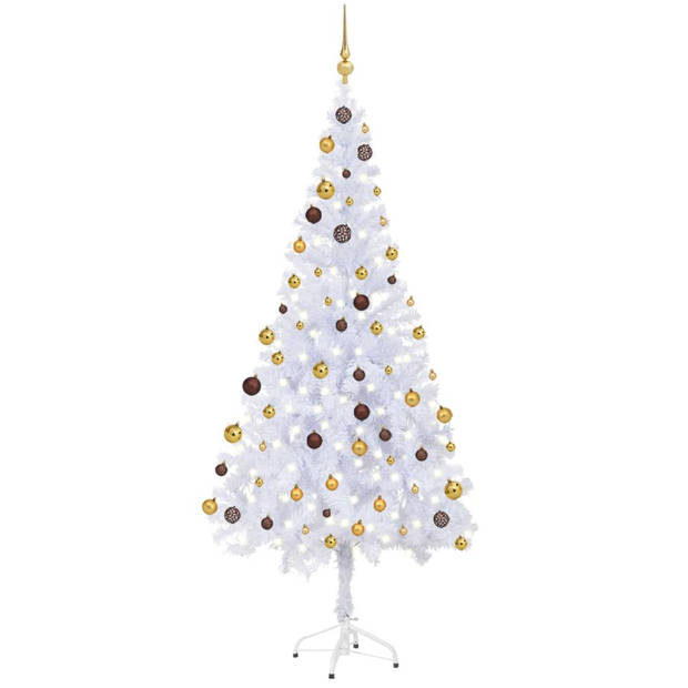 The Living Store kerstboom Forest - 180 cm - wit