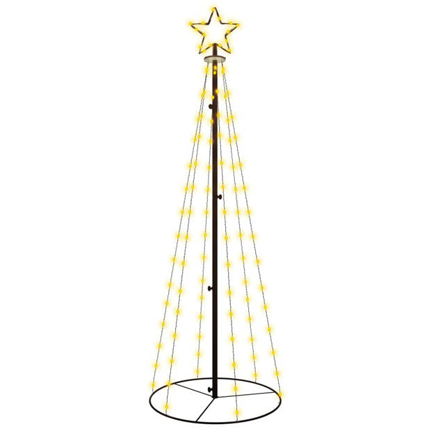 The Living Store LED boom kerstverlichting - 70 x 180 cm - 108 warmwitte LEDs