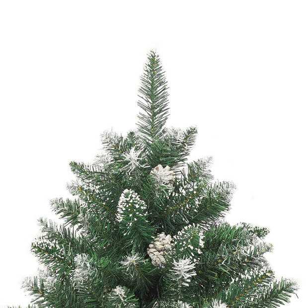 The Living Store kerstboom Luxe - Kunstboom 240 cm - Groen en Wit