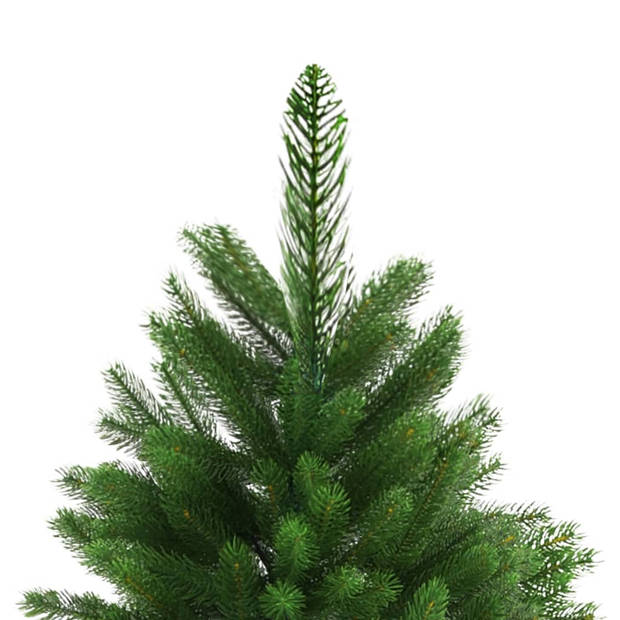 The Living Store Kerstboom Green PE 240 cm - Levensechte naalden - LED-verlichting - USB-aansluiting