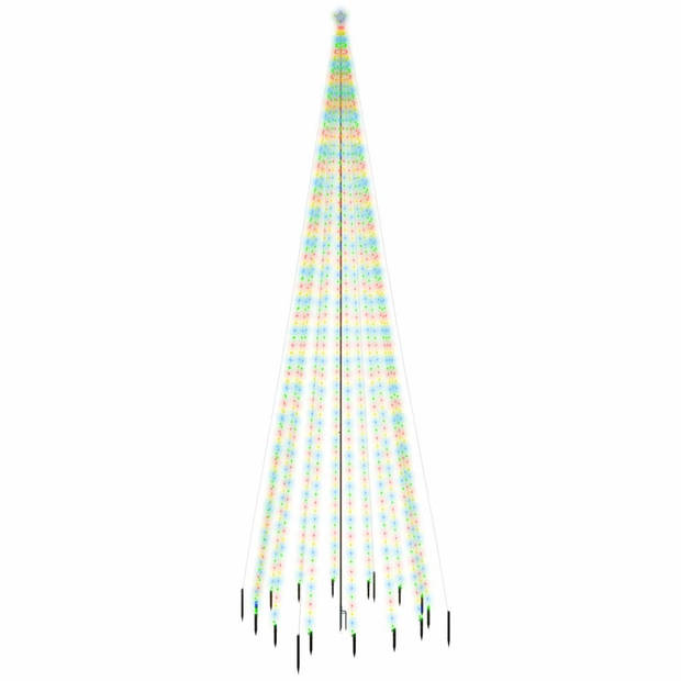 The Living Store LED-kerstboom - 800x230 cm - 1.134 LEDs - Compact ontwerp