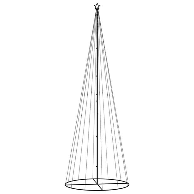 The Living Store LED Kegelkerstboom - 500 cm x 160 cm - Koudwit - 732 LEDs