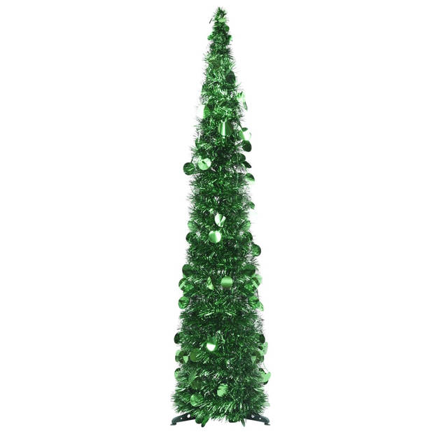 The Living Store Pop-up Kerstboom - 120 cm - Groen - PET