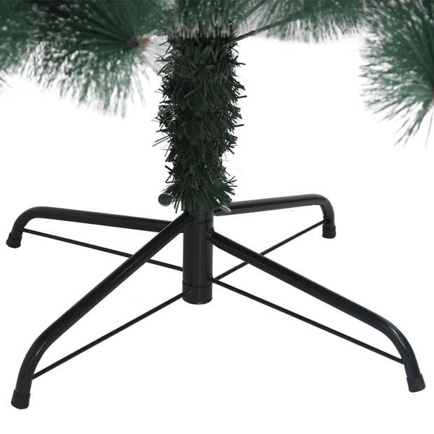 vidaXL Kunstkerstboom met standaard 180 cm PET groen