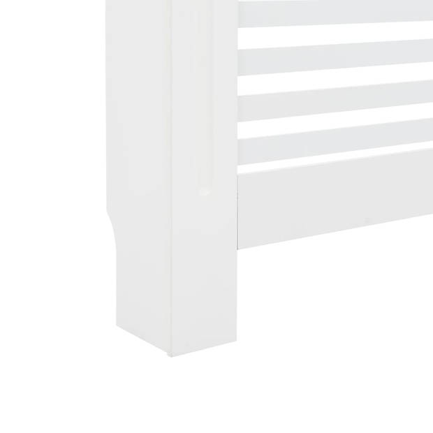 The Living Store Radiatorombouw - MDF - 112 x 19 x 81.5 cm - wit