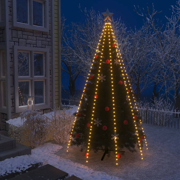 The Living Store LED Kerstlampjes - 400 LEDs - Warmwit - Waterbestendig - PVCGeschikt voor bomen tot 400 cm