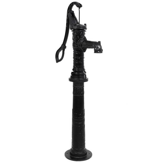 The Living Store Waterpomp met Standaard - 135 cm - Gietijzer - 40 x 15 x 68 cm - 15.5 kg - 7 m - 38 mm - 16 cm Basis -