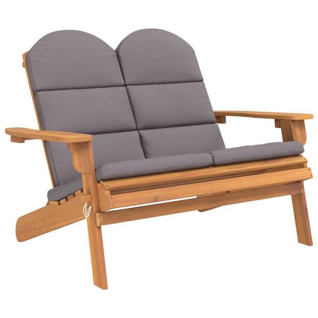 vidaXL 3-delige Loungeset Adirondack massief acaciahout