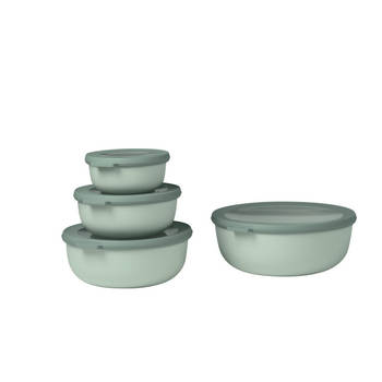 set cirqula rond 4-delig (350+750+1250+2250) - nordic sage