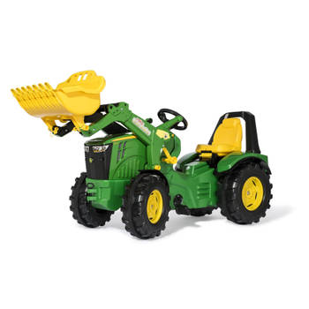 Rolly Toys Premium John Deere X-Trac 8400R met voorlader groen