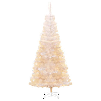 The Living Store Kerstboom - Iriserende kleur - PVC uiteinden - Stevige standaard - Blijvende duurzaamheid - 180 cm