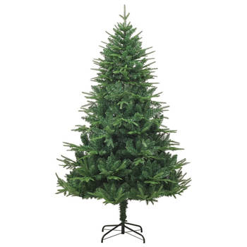 The Living Store Kerstboom - PVC/PE - 150 cm - Groen - Met 144 PE uiteinden en 423 PVC uiteinden