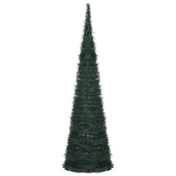 Blokker The Living Store Kerstboom - Pop-up - PVC - 150 cm - Groen aanbieding
