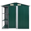 The Living Store Tuinberging - Groen - 205x130x183 cm - Gegalvaniseerd ijzer