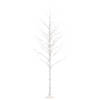 The Living Store LED-berkenboom - 240 LEDs - 25 x 25 x 300 cm - warmwit - 8 functies