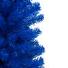 The Living Store Kunstkerstboom - Blauw - 210 cm - LED-verlichting - PVC