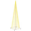 The Living Store Verlichte Kegelkerstboom - LED - 800x230 cm - Warmwit - 1.134 LED-lampjes