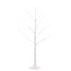 The Living Store LED-berkenboom - 120 cm - 48 warmwitte LEDs - 8 lichteffecten