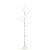 The Living Store LED-Berkenboom - Wit - 21 x 21 x 150 cm - 72 LEDs