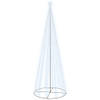 The Living Store LED Kegelkerstboom - 500 cm x 160 cm - Koudwit - 732 LEDs