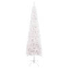 The Living Store Kerstboom V-240 - Smal for - Realistische PVC boom - Verstelbare takken - Stabiele stalen standaard -