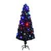 The Living Store Kunstkerstboom - LED en glasvezel - 240 cm - groen