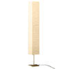 The Living Store Vloerlamp - Beige - 170 cm - Rijstpapier - 3x E14 fitting