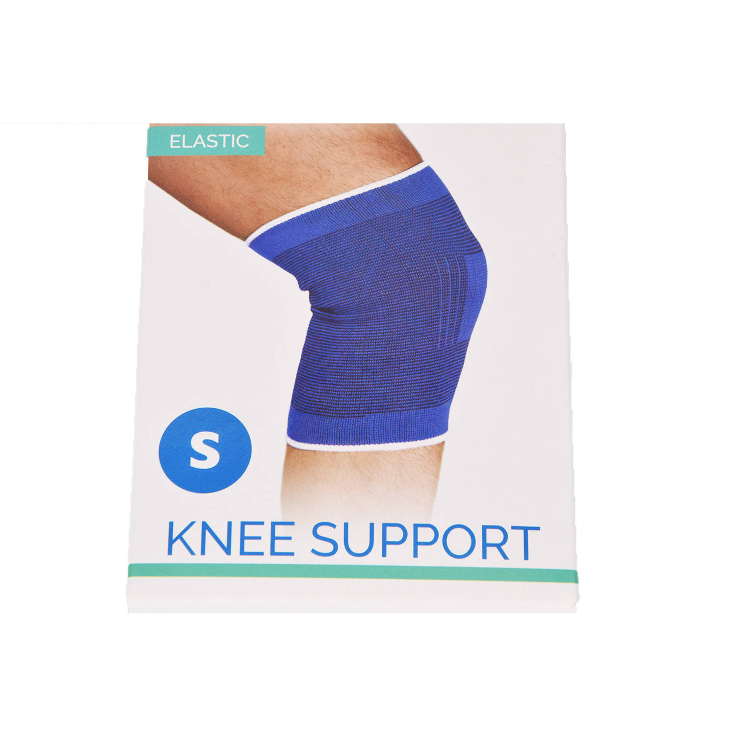 Kniebandage Ondersteuning | Voor Heren en Dames | Blauw – 22,5 x 11,5 cm | Lichtgewicht en Elastisch Verstelbaar Kniebandage