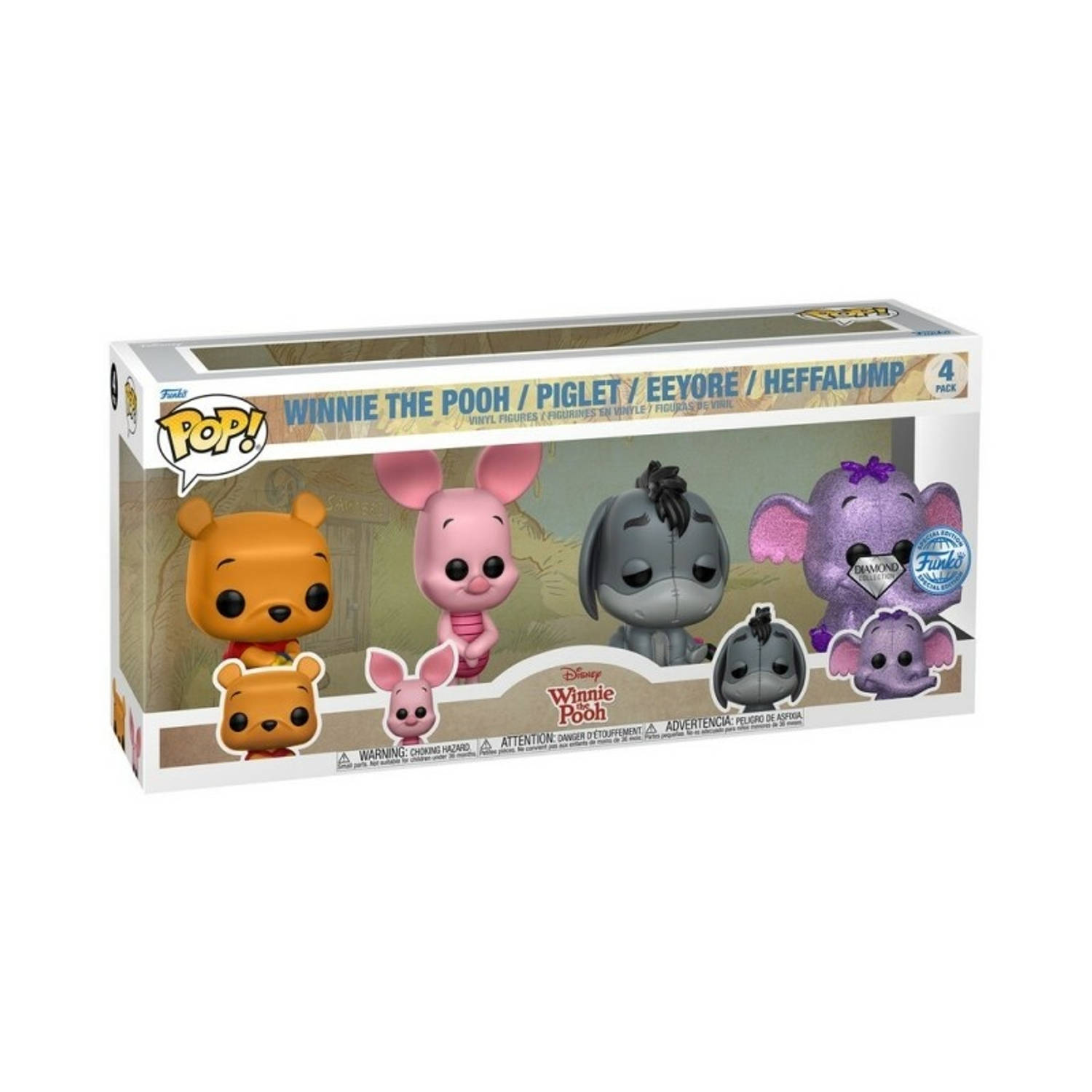 Pop Disney: Winnie the Pooh 4-Pack