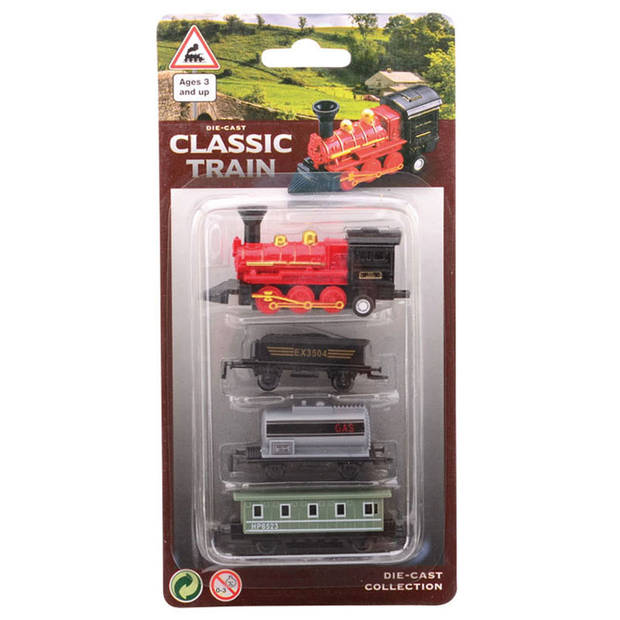 Johntoy Die-Cast Pullback Locomotief