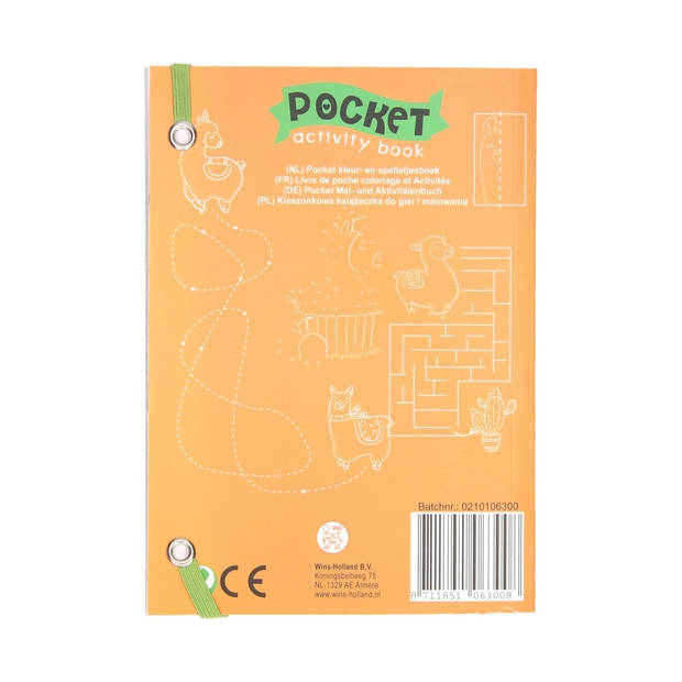 Pocket activiteitenboek 17x12cm