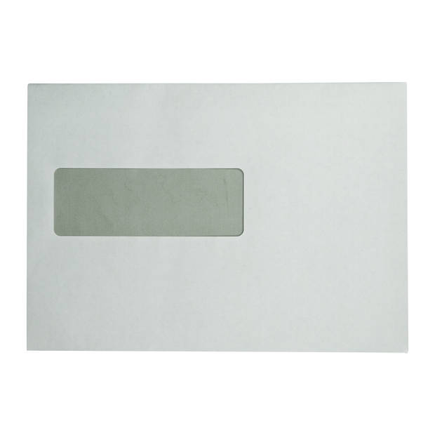 DULA EA5 Enveloppen - Venster links -156 x 220 mm - 25 stuks - Wit - Zelfklevend met plakstrip - 80 gram