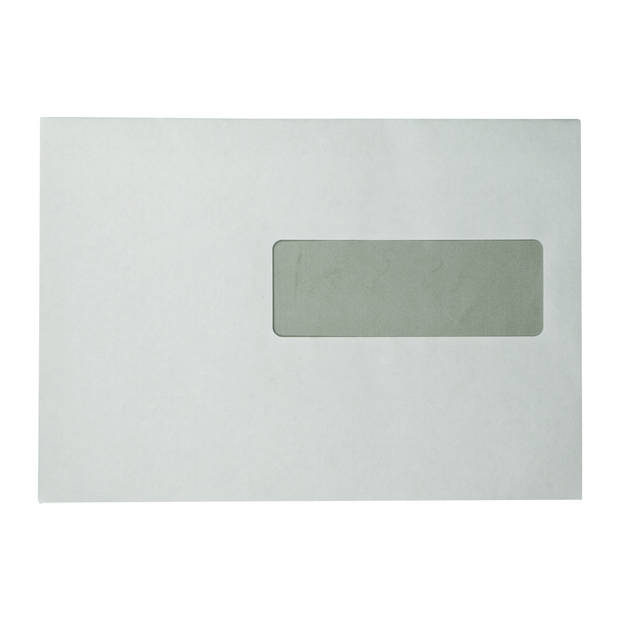 DULA EA5 Enveloppen - Venster rechts -156 x 220 mm - 25 stuks - Wit - Zelfklevend met plakstrip - 80 gram