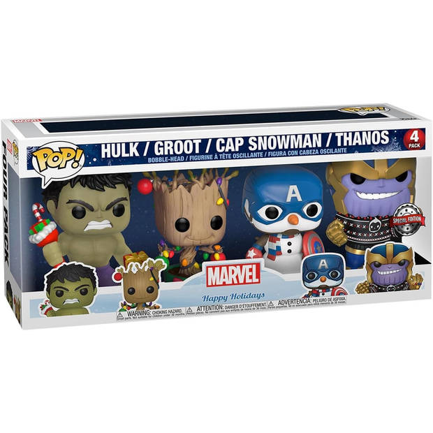 Pop Marvel: Holiday 4-Pack