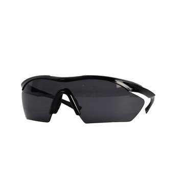 Zonnebril Heren UV400 Sport Zonnebril Zwart Montuur Gepolariseerd Zonnebril UV-bescherming Anti-fog Lenzen